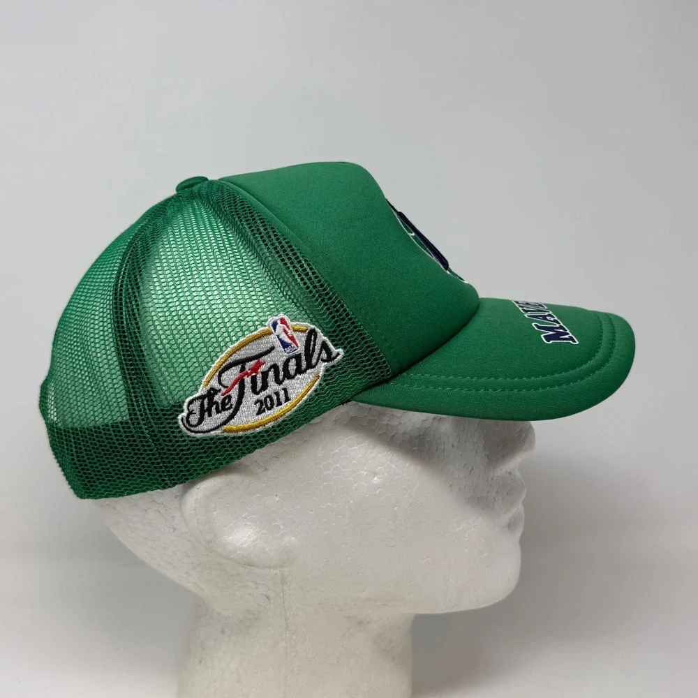 Mitchell &‎ Ness Dallas Mavericks 2011 NBA Finals Trucker Hat Green Snapback